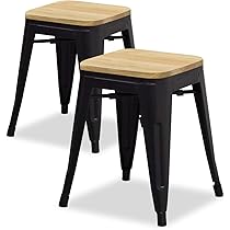 木製スツール 2脚セット ブラック 楽天市場】スタッキング スツール 2脚セット hp14-bk2-361